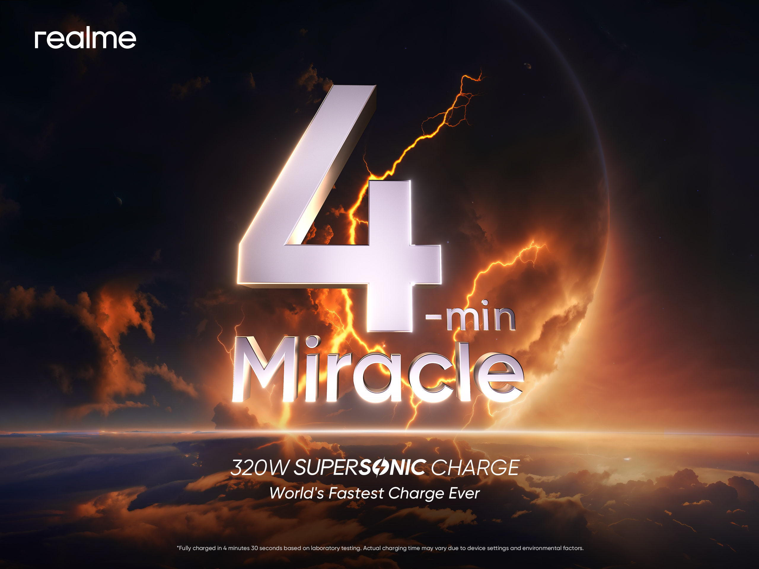 Pimpin Era Baru Di Industri, Realme Hadirkan Pengisian Daya Tercepat Di Dunia Lewat 320w Supersonic Charge