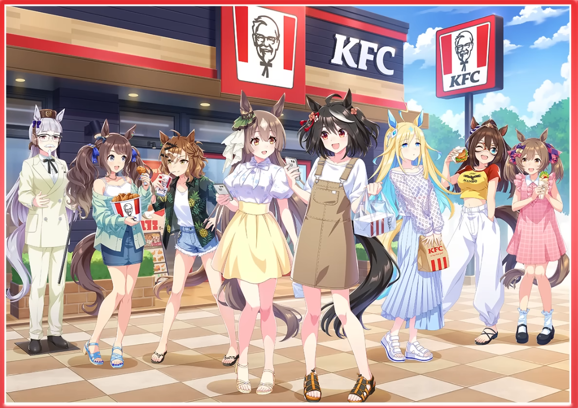 Uma Musume Pretty Derby Melakukan Kolaborasi Dengan Kfc Jepang