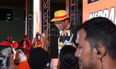 Cagub Pramono Anung Cosplay Jadi Luffy One Piece: Saya Akan Memberikan Ruang Seluas Luasnya Bagi Anak Muda Cosplayer Untuk Berkreasi Jika Terpilih