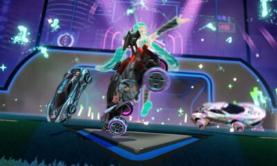 Hatsune Miku Melakukan Kolaborasi Dengan Rocket League