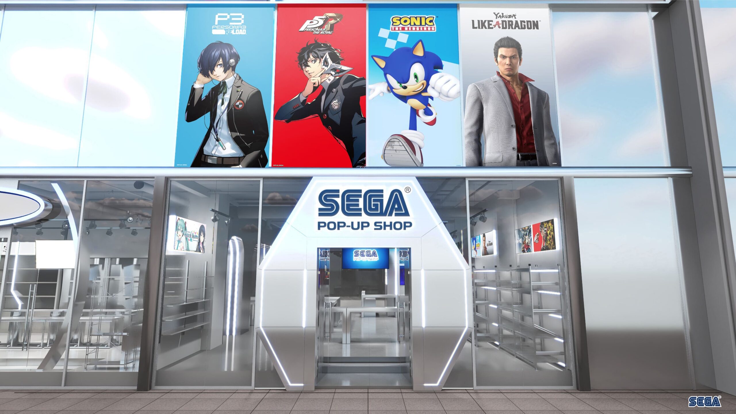 Toko Pop Up Sega Pertama Di Tiongkok Dibuka Pada Tanggal 25 Januari Merchandise, Demo Game, Dan Lainnya Tersedia