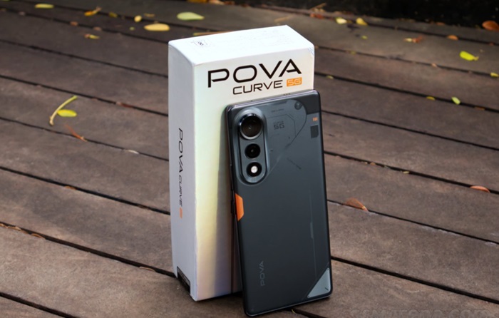 Review Tecno Pova Curve 5g: Smartpohone Gaming Dengan Kayar Curved Premium