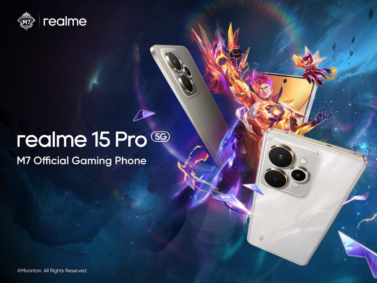 Realme Dan Moonton Games Menunjuk Realme 15 Pro 5g Sebagai M7 Official Gaming Phone; Jadwal Turnamen Turut Diumumkan!