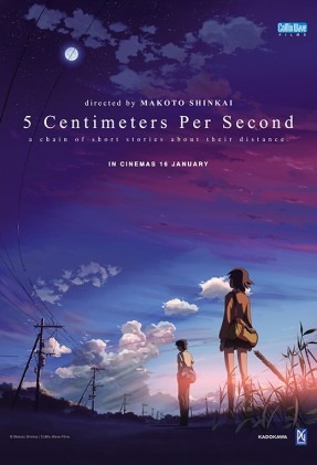 Menyambut Versi Live Action Nya, 5cm Per Second Tayang Di Bioskop Indonesia
