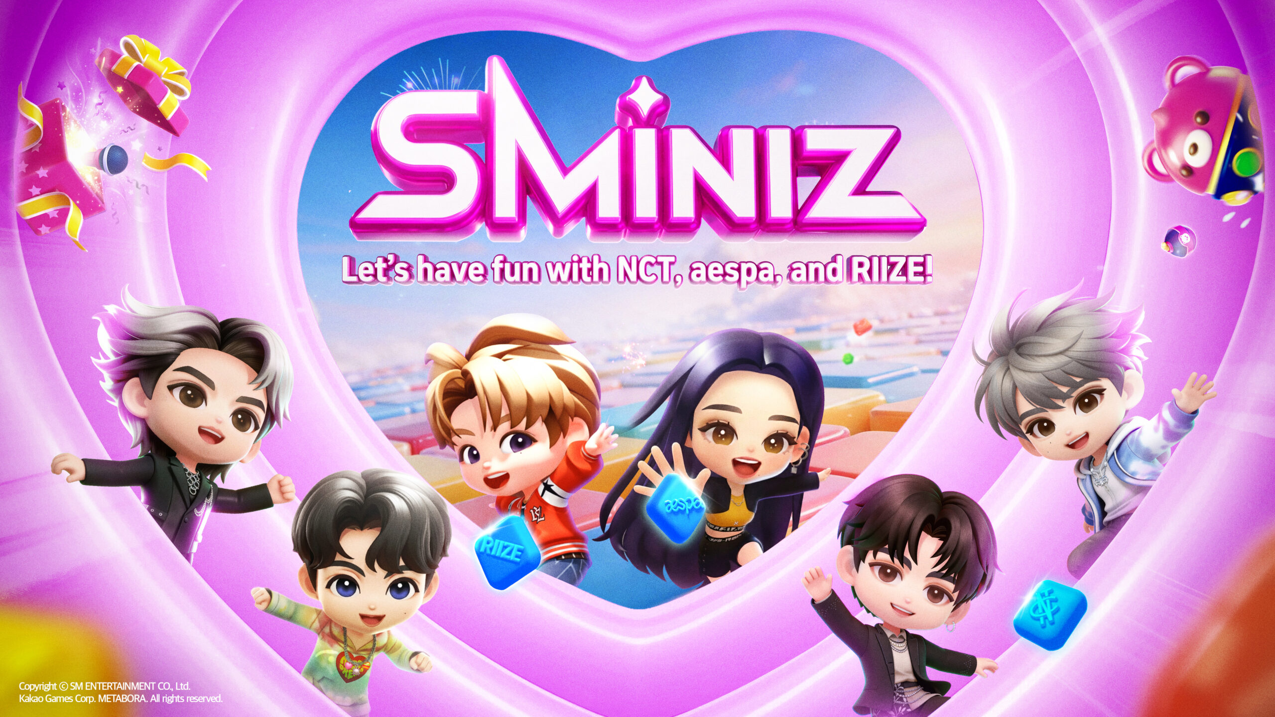 Kabar Gembira Untuk K Popers! Game “sminiz” Menampilkan Nct, Riize, Dan Aespa Segera Meluncur 25 Februari