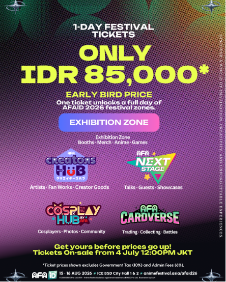 Anime Festival Asia Rayakan Edisi Ke 10 Di Indonesia!