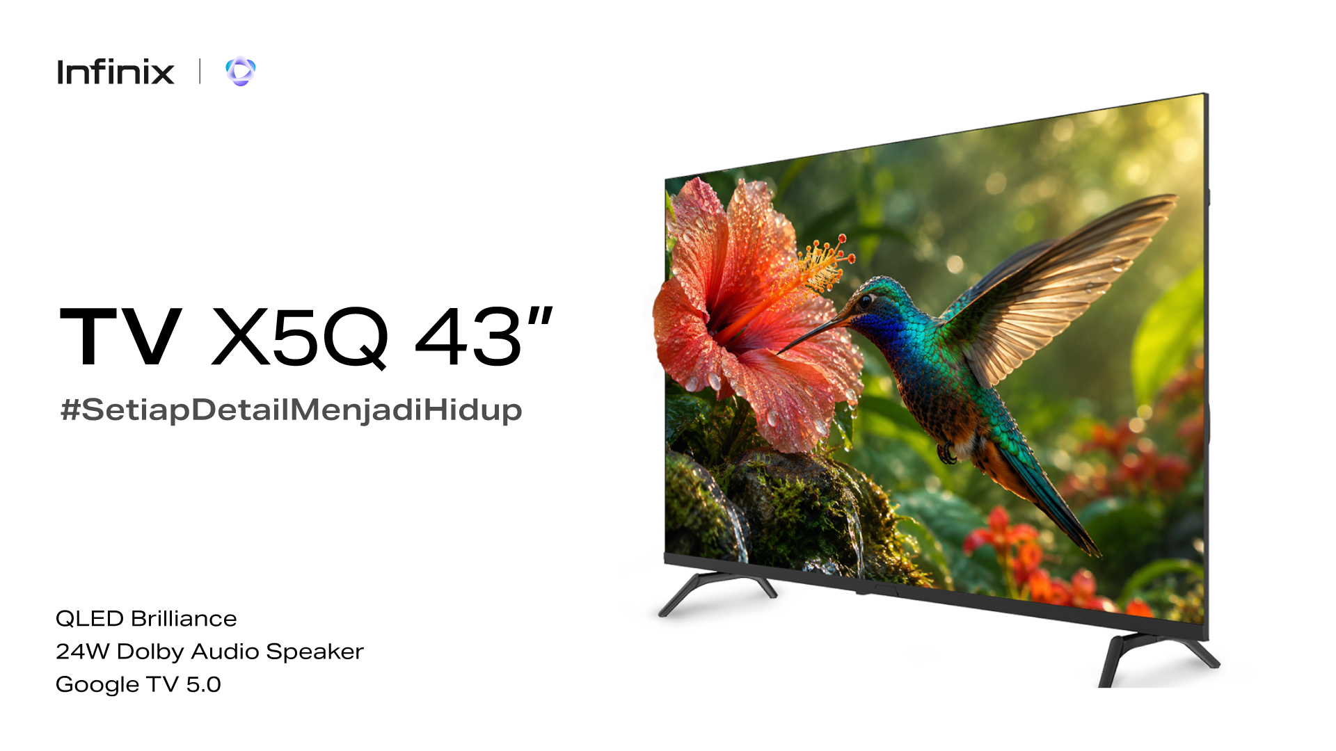 Infinix Luncurkan Tv X5q 43”, Ai Tv Qled Dengan Google Tv 5.0 Di Harga Rp3 Jutaan