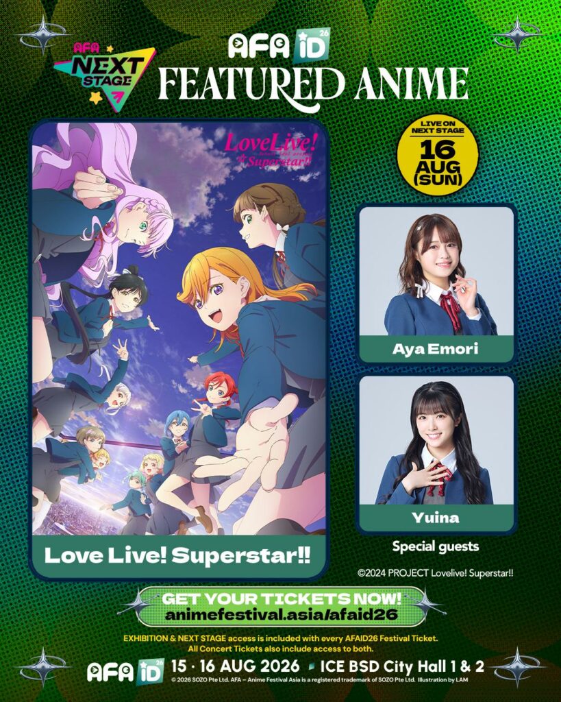 Anime Festival Asia Indonesia Rayakan Satu Dekade Dengan Deretan Bintang Utama Di Panggung, Menampilkan Dave Rodgers, Noriko Hidaka, Dan Manabu Otsuka