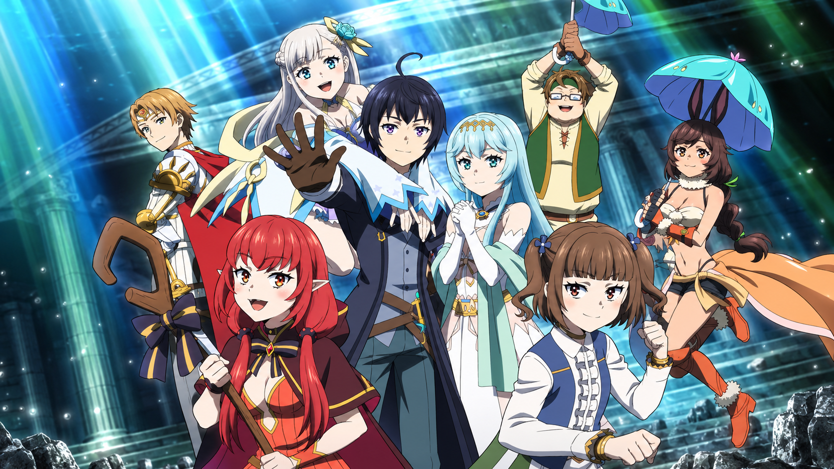 Full Clearing Another World Under A Goddess Ungkap Visual Terbaru, Tayang Oktober