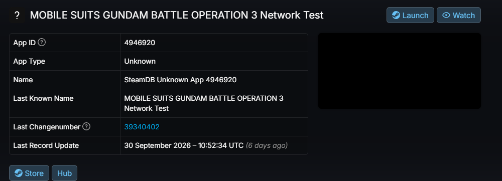 Mobile Suit Gundam: Battle Operation 3 Terindikasi Lewat Steamdb
